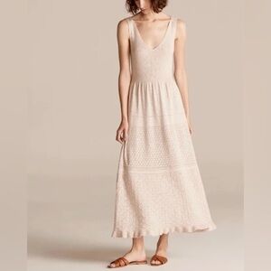 Rebecca Taylor La‎ Vie Rainbow Pointelle Knit Dress M